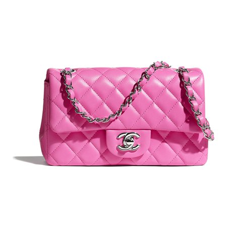 Chanel neon pink bag