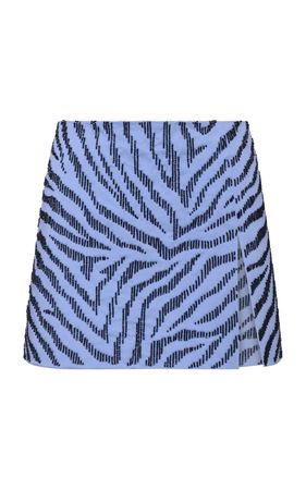 Georgette Embroidered Mini Skirt By Des Phemmes | Moda Operandi