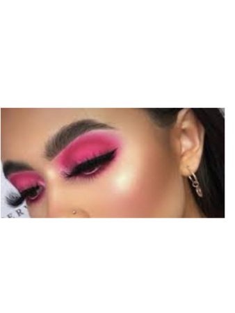 cute pink eye shadow