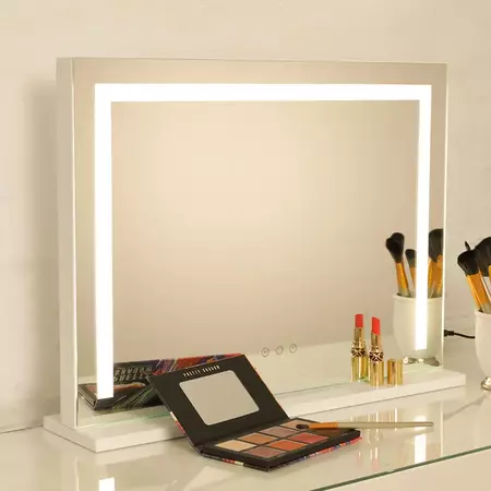 Wade Logan® Lighted Bathroom / Vanity Mirror & Reviews | Wayfair