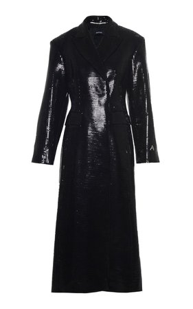 Matrix Sparkling Long Lined Coat by Anouki | Moda Operandi