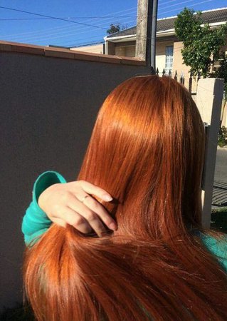 ginger redhead aesthetic