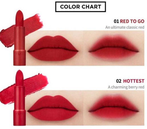 Clio red rouge velvet lips