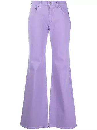 P.A.R.O.S.H. mid-rise wide-leg Jeans