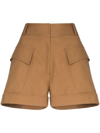 Victoria Beckham high-waisted Pocket Shorts - Farfetch