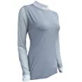 Amazon.com: HR Farm Women's Horse Riding Ventilated Long Sleeve Competition Shirt (Gray 2, Large) : Clothing, Shoes & Jewelry