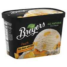 *clipped by @luci-her* Breyers Peach Ice Cream | Turks and Caicos Grocery Delivery Turks and Caicos Grocery Delivery | TCI Online Food Store