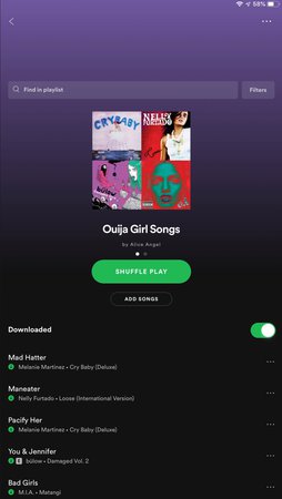 Ouija Girl Songs 01