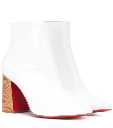 Hilconico 85 patent leather ankle boots