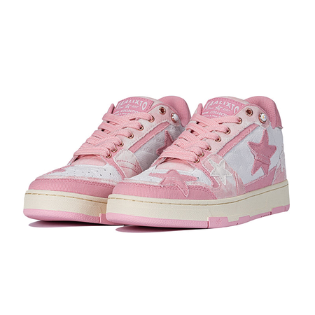 Kaalixto Pink Cloud Stars Sneakers