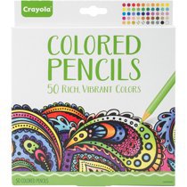 Crayola Adult Colored Pencils, 50 Count - Walmart.com