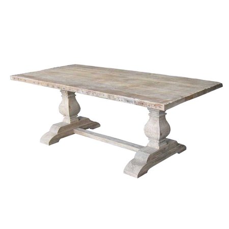 Pedestal Dining Table Rectangle