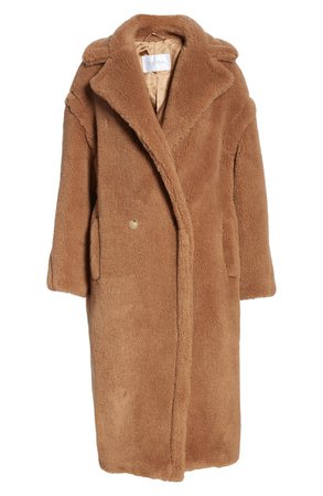 Max Mara Teddy Bear Icon Faux Fur Coat | Nordstrom
