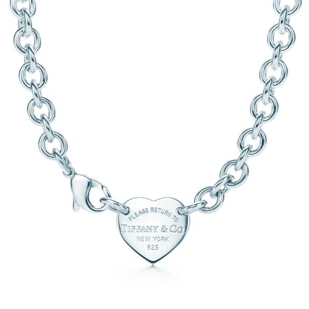 Return to Tiffany™ heart tag choker in sterling silver. | Tiffany & Co.
