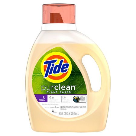 Tide Purclean Honey Lavender Liquid Laundry Detergent - 69 Fl Oz : Target