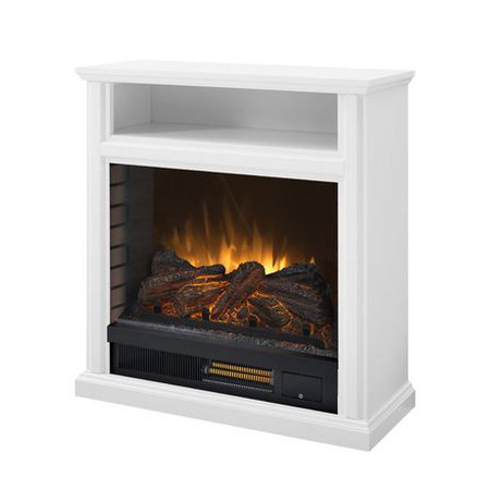 Pleasant Hearth Parkdale Infrared Infrared Electric Fireplace - White | Walmart Canada