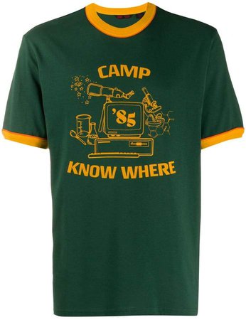Camp Know Where print T-shirt