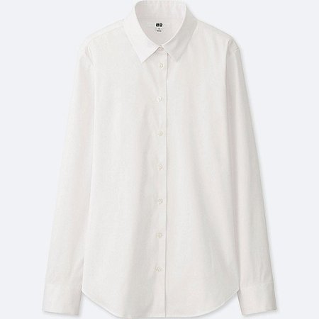 Women's Supima-« Cotton Stretch Long Sleeve Shirt