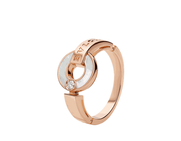 BVLGARI BVLGARI Rose gold Ring 357528 | Bvlgari