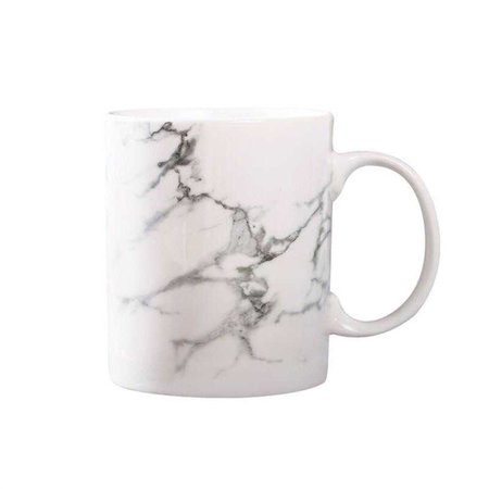 marble coffee mug