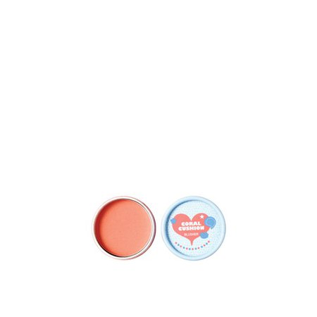 LOVELY MEEX PASTEL CUSHION BLUSHER 02 Coral Cushion : a The Face Shop Exclusive