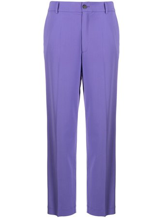 Forte Forte high-waisted straight leg trousers