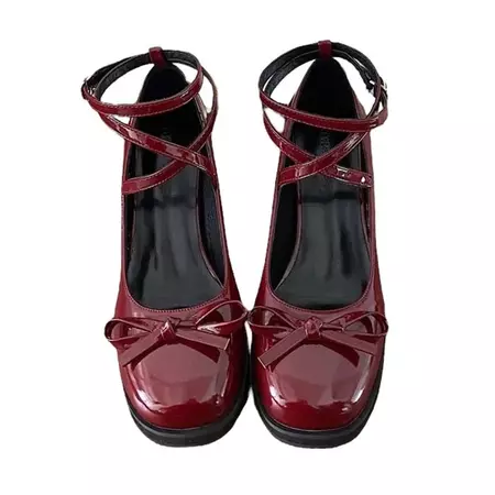 Vintage Style Lacquered Mary Janes | AESTHETIC SHOES – Boogzel Clothing