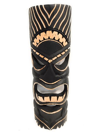 Tiki Mask Wood Art