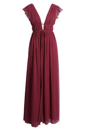 Lulus I'm All Yours Ruffle Maxi Dress | Nordstrom