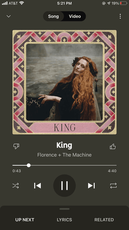 Florence and the machine King