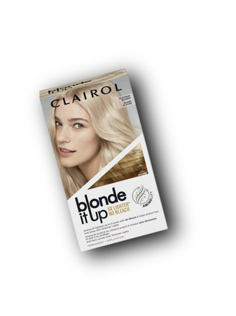 Clairol Blonde it Up No Bleach Permanent Hair Dye Lightening Kit Hair Color, Platinum Blonde