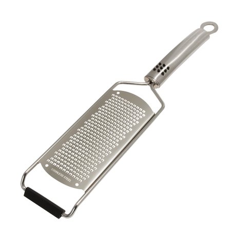 Cheese Grater and Citrus Zester with Fine Blade by CuisineFx. For Professional Grade Kitchen, Made of Premium Stainless Steel, Dishwasher Safe cooking