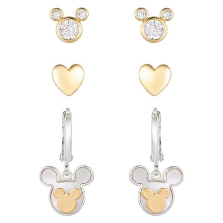 Mickey Mouse Mother of Pearl Icon Earring Set | shopDisney