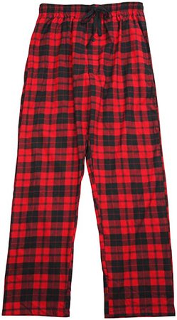 Hanes Men's Logo Woven Plaid Pants at Amazon Men’s Clothing store