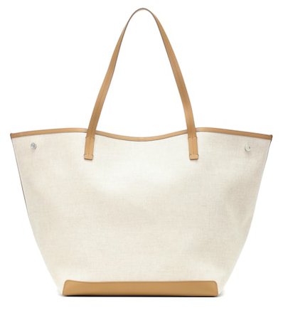 Park XL canvas and leather tote