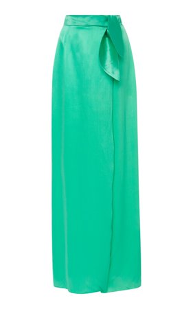 Gilda Green Skirt by Isolda | Moda Operandi
