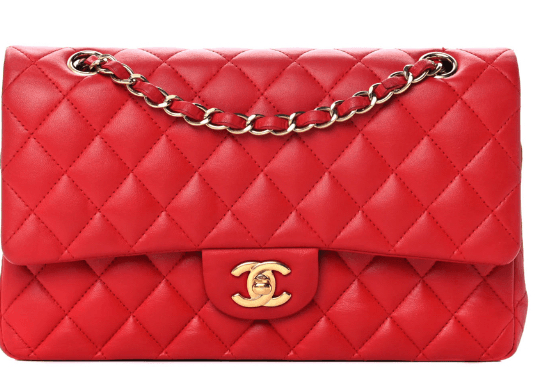 red Chanel bag