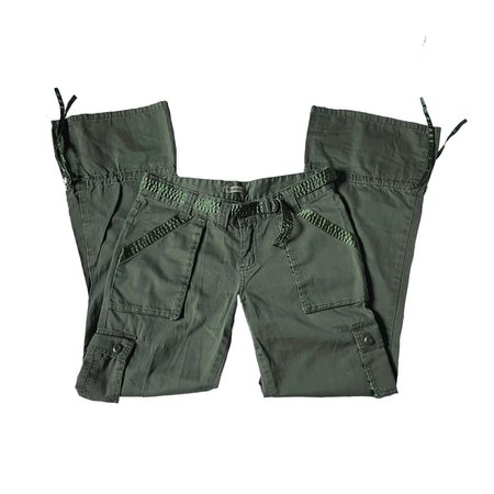 cargo green army pants