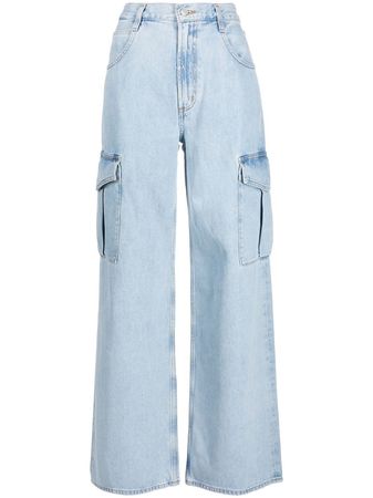 AGOLDE wide-leg Stonewashed Jeans - Farfetch