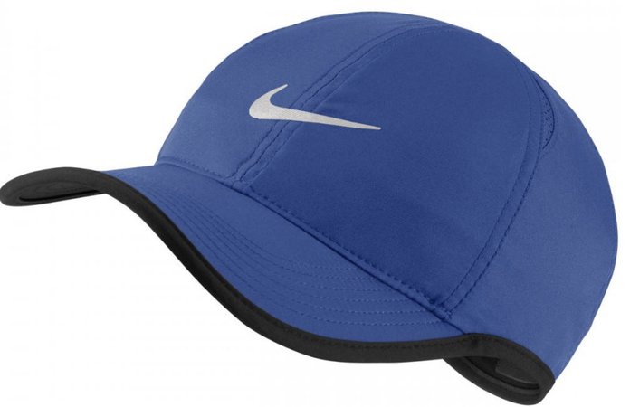 blue Nike hat