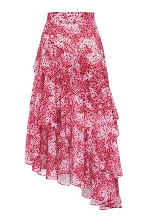 Pink Ditzy Floral Skirt | Skirts | SHEIKE Shop Online