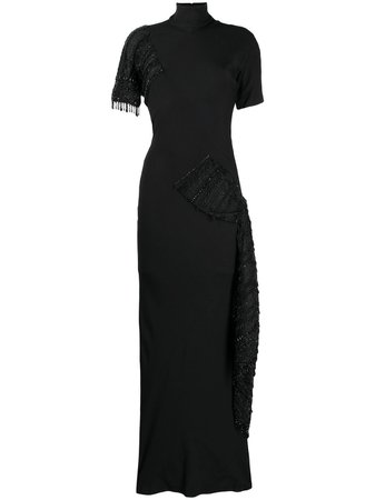Christian Dior Beaded Fitted Dress Vintage | Farfetch.com