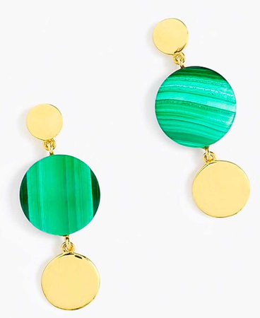 J Crew gold plated earrings