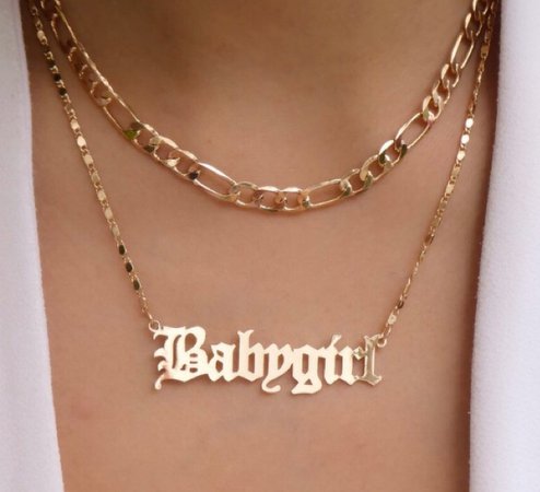 Babygirl Chain Necklace
