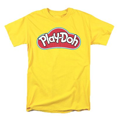 yellow play dough shirt