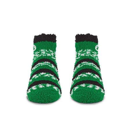 Boston Celtics Fuzzy Slipper socks