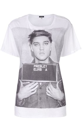 R13 | Oversized Elvis Mugshot T-Shirt
