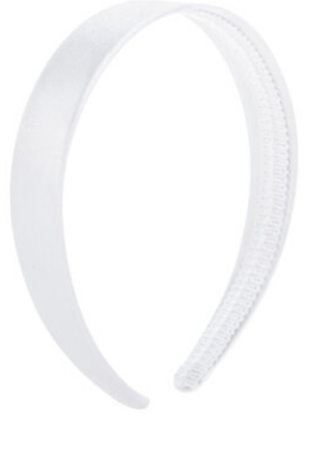 Hobby Lobby - White Satin Headband