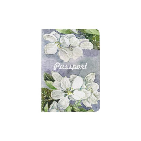 Apple blossom passport holder | Zazzle.com