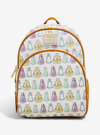 Loungefly Disney Beauty and the Beast Dresses Mini Backpack - BoxLunch Exclusive